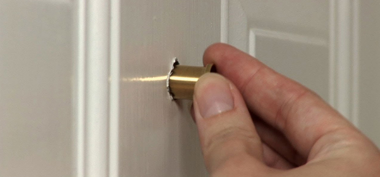 peephole door repair in Vineyard